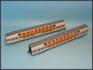 5081 bis 5084 SNCF Doppelstock Zug mit Steuerwagen orange neuw. (207