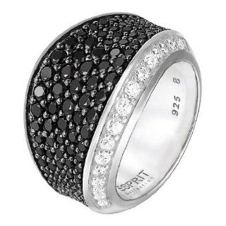 ESPRIT Collection Damen Ring Sterling Silber Aura ELRG91823A170 Gr. 53