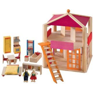 Selecta 4262   Casa Rosa Puppenhäuser Spielzeug