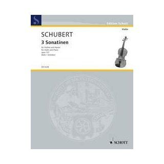 Schubert Sonatinen Opus 137. Violine, Klavier Franz