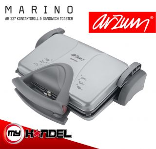 Arzum AR227 Marino Kontaktgrill Sandwich Toaste Maker Elektro Grill