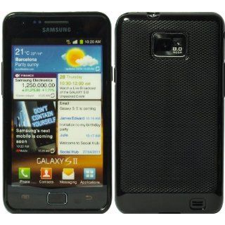 Silikon Hülle Samsung Galaxy S2   Schwarz   i9100 