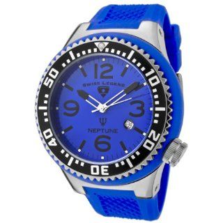 Swiss Legend Herren Armbanduhr Analog Kautschuk blau SL00010/05