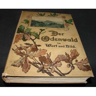 Der Odenwald in Wort und Bild; Mit 30 Mattlichtdrucken und 140