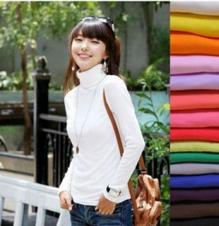 New Top Pure Color Soft Joker Cardigan Jersey Tee 2 Color