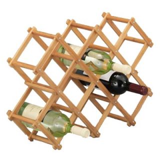 Bambus Weinregal Flaschenregal Weinhalterung Regal #670