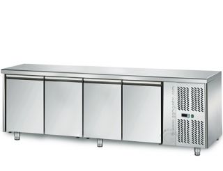 GTS227] Tiefkühltisch 2,2x0,7m/ Kühltisch Saladette Pizzatisch