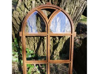 Eisenfenster Sprossenfenster wie antik f. Gartenmauer Fenster