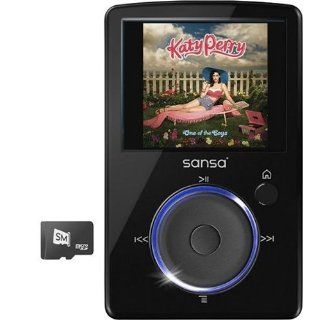 SanDisk Sansa Fuze  /Video Player 4 GB mit Radio (inkl. Katy Perry