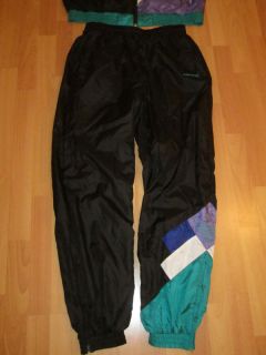 Adidas Trainingsanzug Jogginganzug TrackSuit Hose Vintage Glanz Shiny