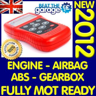 Autel EU702 Airbag ABS Engine Fault Light OBDII Reset Scanner Repair