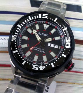 SEIKO Automatic Scuba Diver Watch SRP229K1 Taucher Uhr Baby Tuna 200m