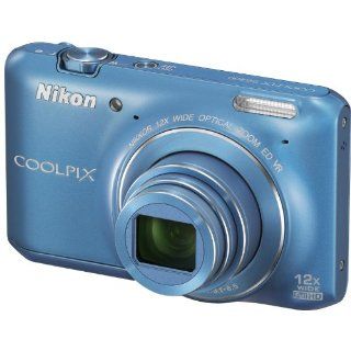 Nikon Coolpix S6400 Kompaktkamera 3 Zoll blau Kamera