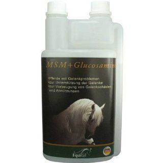 Equital MSM & Glucosamine Liquid flüssig für Pferde mit