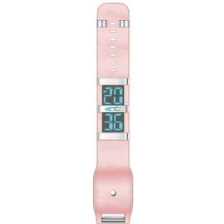 Chronotech Damen Armbanduhr Digital Leder rosa CT.8302L/07