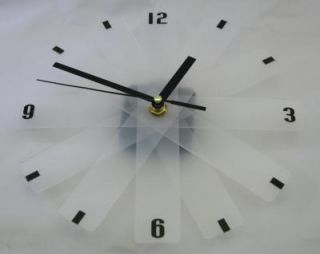 Faltbare Wanduhr Uhr Reiseuhr Uhrwerk transparent / modisch und