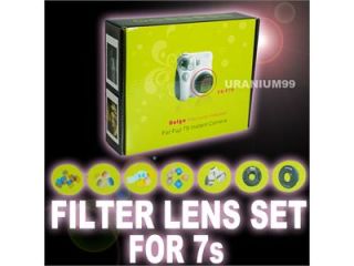 HOLGA Filter Objektiv + Adapter Fuji Fujifilm Instax Mini 7S K200NM