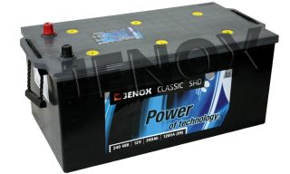 Jenox Classic 12V 240Ah 1200 A/EN Autobatterie LKW Batterie ersetzt