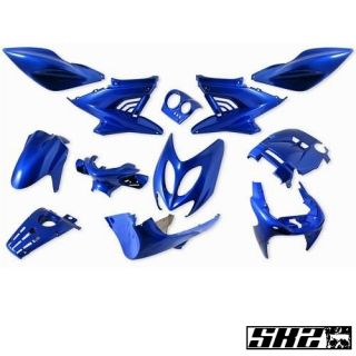 komplette Verkleidung blau metallic MBK Nitro Yamaha Aerox 50 & 100