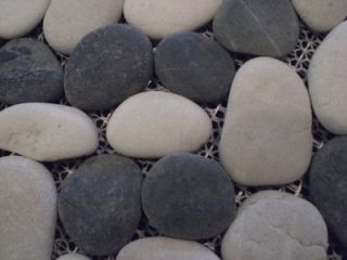 Badematte STONE   WAHNSINN   50x80   aus echten Steinen