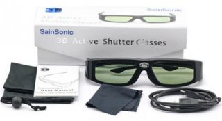 2X 144Hz IR Aktiv Shutter Brille für BenQ 3D DLP Link Projektor