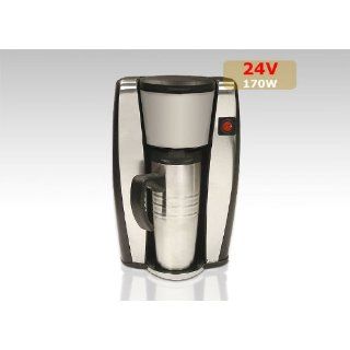 Kaffeemaschine Edelstahl mit Isolierbecher 170W 24V Küche