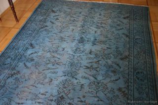 Vintage Teppiche Antik Handgeknüpft*Neu aus alt* Orient Teppiche/266