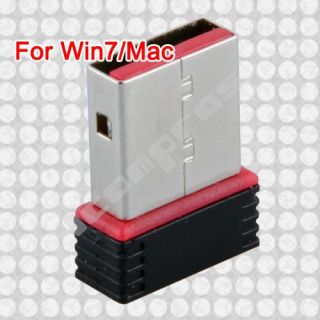 USB 150 Mbps Stick WIFI WLAN Adapter LAN Dongle 802.11n