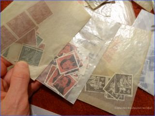Briefmarken Tütenposten Bund BRD aus Nr. 124 390 viele Randstücke