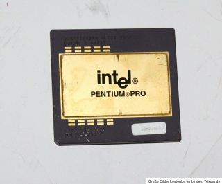 CPU KERAMIK Intel Pentium Pro 94 96 * 87 Gramm Computer   Gold Schrott