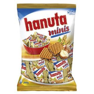 Hanuta minis , 4er Pack (4 x 200 g Packung): Lebensmittel