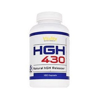 HGH 430 Glutamin Formel, 180 Kapseln Lebensmittel