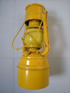 Feuerhand Sturmkappe No 276 W Germany Petroleum Lampe Gelb Sturmlampe
