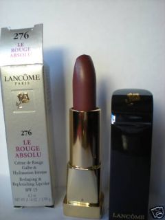 Lancome Le Rouge Absolu Lipstick 276 brun de folie new