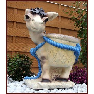 Kamel mit Korb,Pflanzkübel,Blumenkübel,Dekofigur Garten