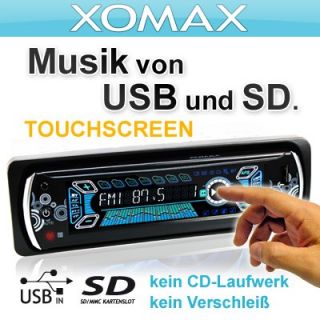  WMA RDS Autoradio TOUCHSCREEN USB SD 64GB AUX IN Fernbedienung