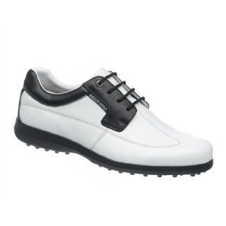 Bally Herren Golf Schuh Step weiß/schwarz