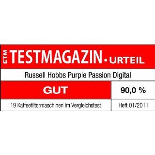 Russell 14744 56 Hobbs Purple Passion Kaffeemaschine mit Timer 