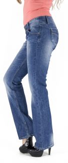 MOD Jeans Hose Steffi 276, long cay blue