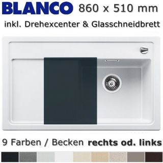 Blanco Silgranit Spüle BLANCOZENAR 45 S Granitspüle 86 x 51