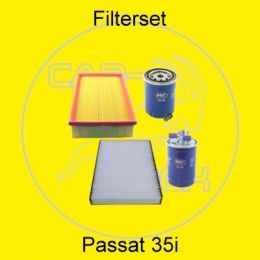 Filter Set 4 teiliges Inspektionspaket VW Passat 35i 1.9 TDI 66kW