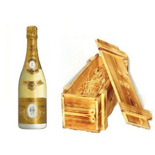 Roederer Cristal 2005 Champagner in Holzkiste geflammt 12% 0,75l