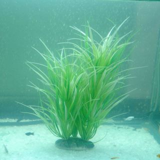 TOP 33cm Aquarium Fisch Kunstpflanze Wasserpflanze Aquarien Weizen L