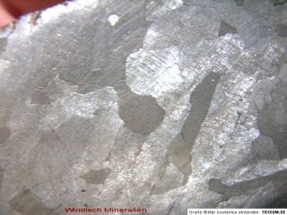 XXL Eisen Nickel METEORIT Scheibe aus Campo del Cielo, Argentinien