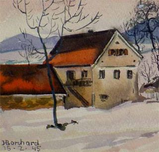 Verzeichn. Maler Herbert Borchard *1911 Berlin xxxxxxxx