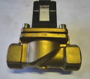 BURKERT Magnetventil Typ 290 1 1 4 18 bar DN32 Magnet Ventil fuer Gas