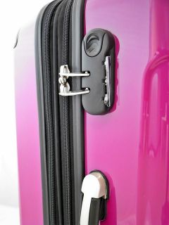Koffer Hartschalenkoffer Trolley Reisekoffer Polycarbonat Pink