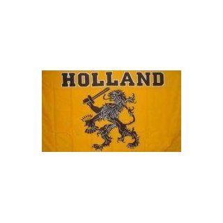 Holland ORANJE mit LÖWE Fahne Flagge Gr. 1,50x0,90m mit Ösen   FRIP