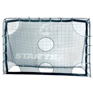 mit 6 Loch Rebound Torwand 213 cm Sport & Freizeit