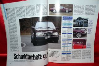 Audi S4 Revo von SMS 303 PS im Test Sport Auto 8/1992